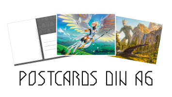Postcards DIN A6 ( 10,5 x 14,8 )