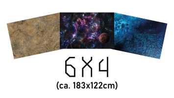 6x4 ~ 183 x 122cm