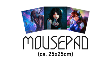 Mousepads ~ 25 x 25cm