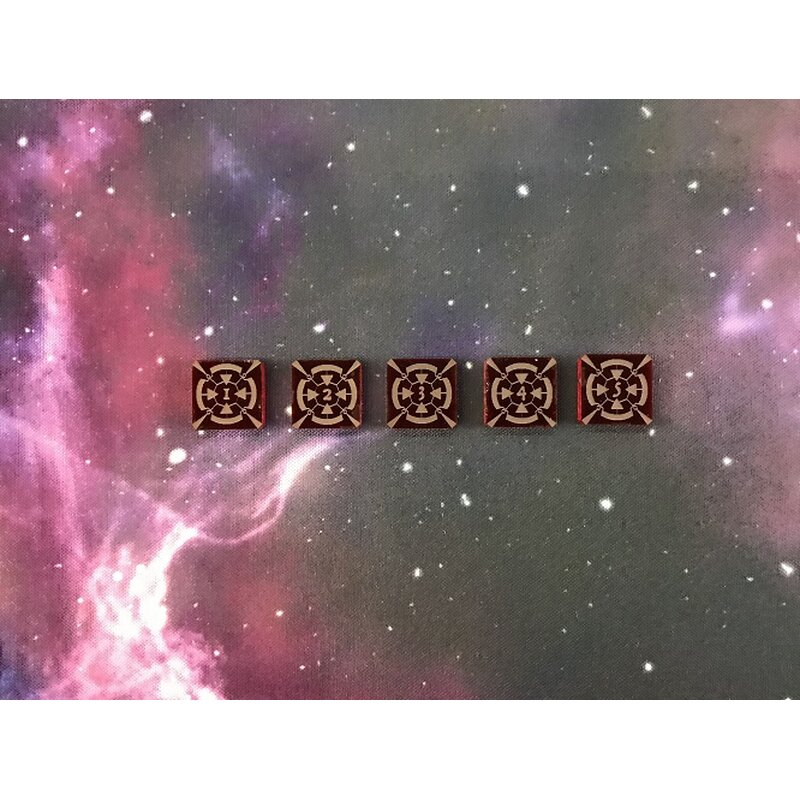 Target Lock Token (für 2.0 XWing made by Kraken