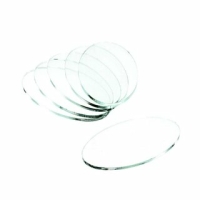 Clear Base Oval 60x35x3mm (5)