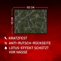 Ancient Green 44"x60"