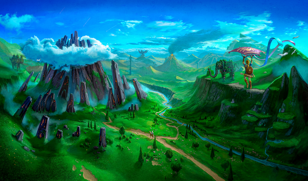TCG Zelda Landschaft
