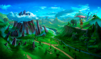 TCG Zelda landscape
