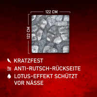 Winter Cobblestone City 4x4