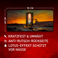 Doorway Wolf - Gamer Mousepad