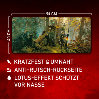 Robots in a Forest - Gamer Mousepad