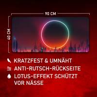 Neon Skylit - Gamer Mousepad