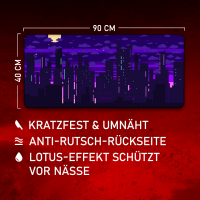Pixel City - Gamer Mousepad