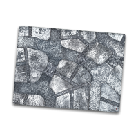 Winter Cobblestone City 44"x60"