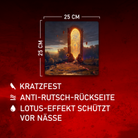 Doorway snake - Mousepad