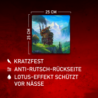 Wandering Castle - Mousepad