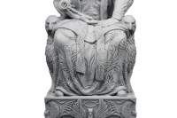 Resin statue Praios God of Kings