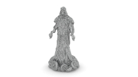 Zinnstatue Der König in Gelb