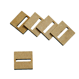 MDF Base Square with slit 20x20mm (50)