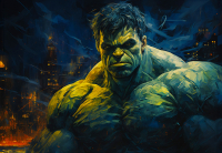 Canvas Hulk van Goch 90x60 cm