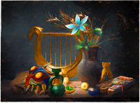 Canvas Zelda stilllife 70x50 cm