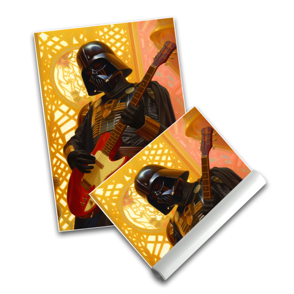 Vader Guitar - Poster A2