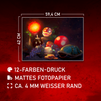 Mario still life - Poster A2