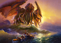Cthulhu and the Ninth Wave - Poster A2