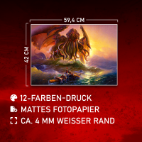 Cthulhu and the Ninth Wave - Poster A2