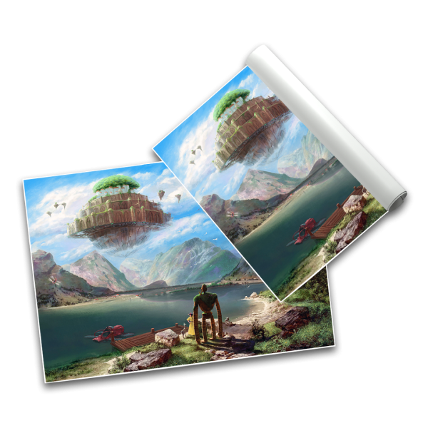 Castle in the Sky - Poster A2