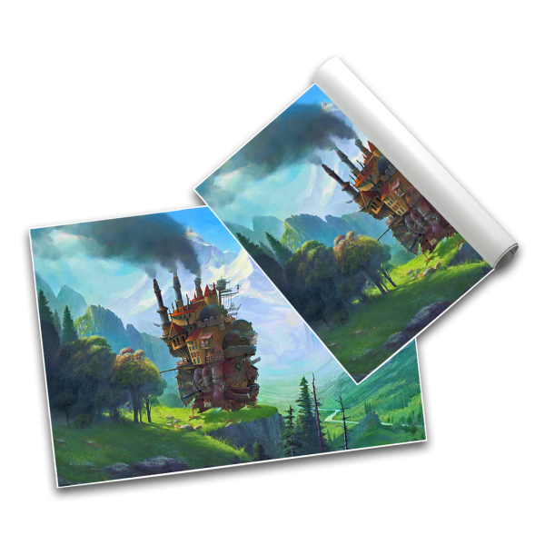 Wandering Castle - Poster A2
