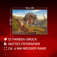 Kaiju Evening - Poster A2