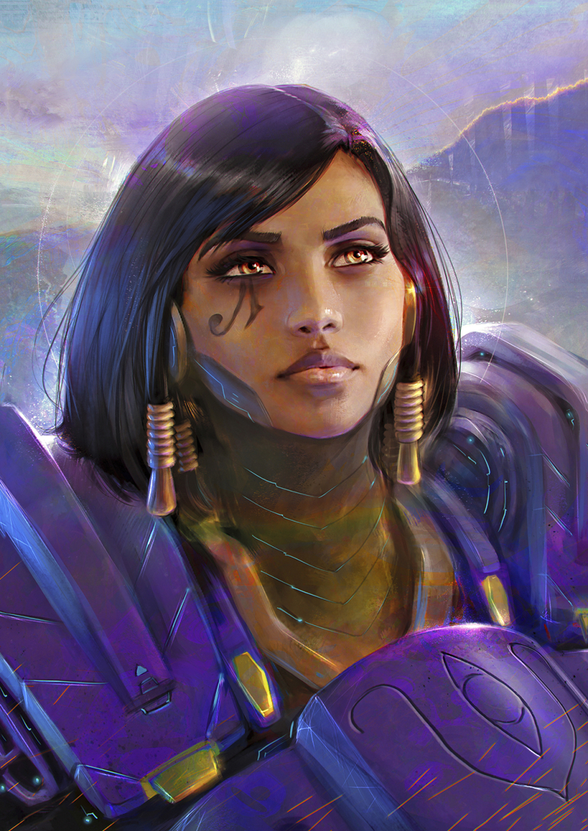 Pharah - Poster A2 by Kraken