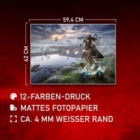 Curse - Poster A2 Querformat