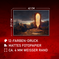 Doorway Snake - Poster A3