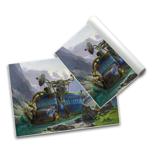 Battlebus - Poster A3