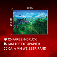 Zelda landscape - Poster A3