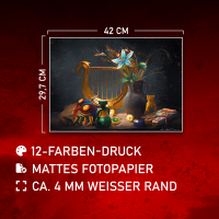 Zelda still life - Poster A3