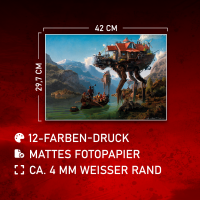 Ancient Walker - Poster A3