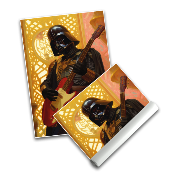 Vader Guitar - Poster A3