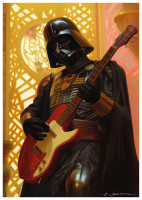 Vader Guitar - Poster A3