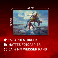 Eva Beast - Poster A3