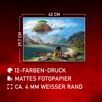 Castle in the Sky - Poster A3