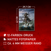 Curse Hochformat - Poster A3