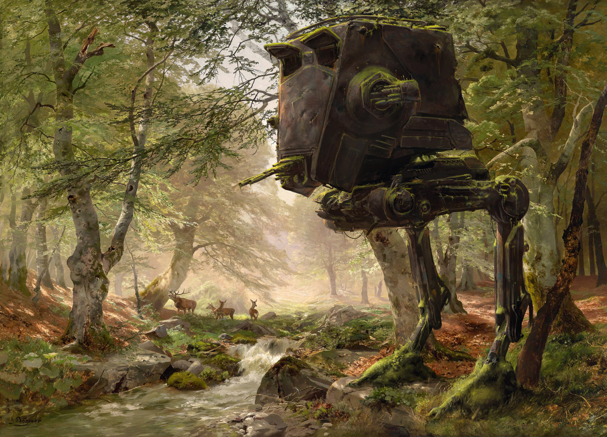 Abandoned Walker Postkarte von Kraken