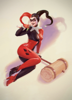Harley Quinn - Postkarte