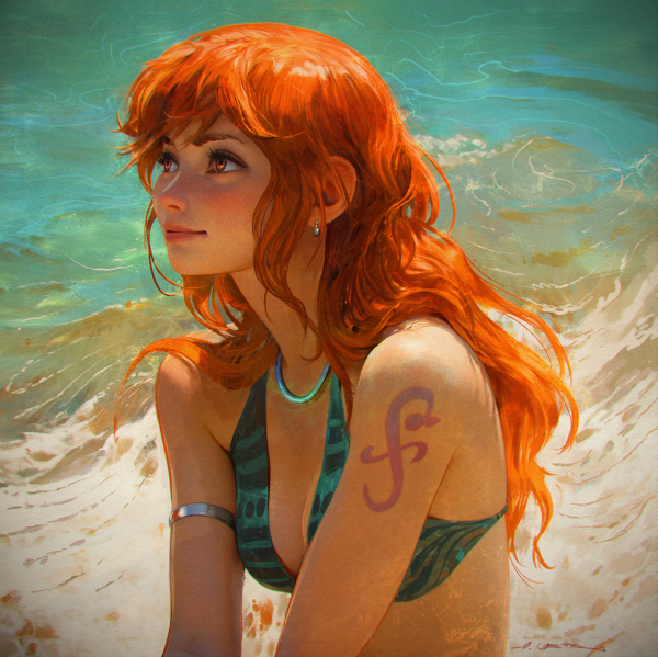 Canvas Nami 50x50 cm