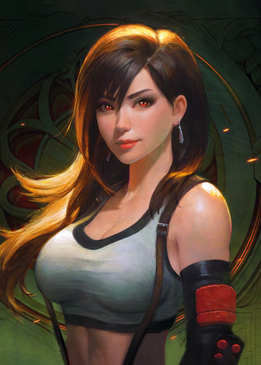 Tifa - Postcard by Kraken