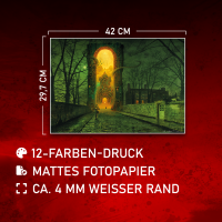 Doorway Cat - Poster A3