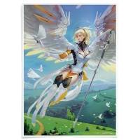 Mercy - Postkarte Hochformat