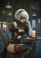 2B Coffee - Poster A2