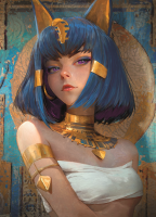 Ankha - postcard