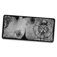 Devil Scroll Grau - Gamer Mousepad