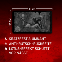 TCG Succubus Scroll Grey stitched